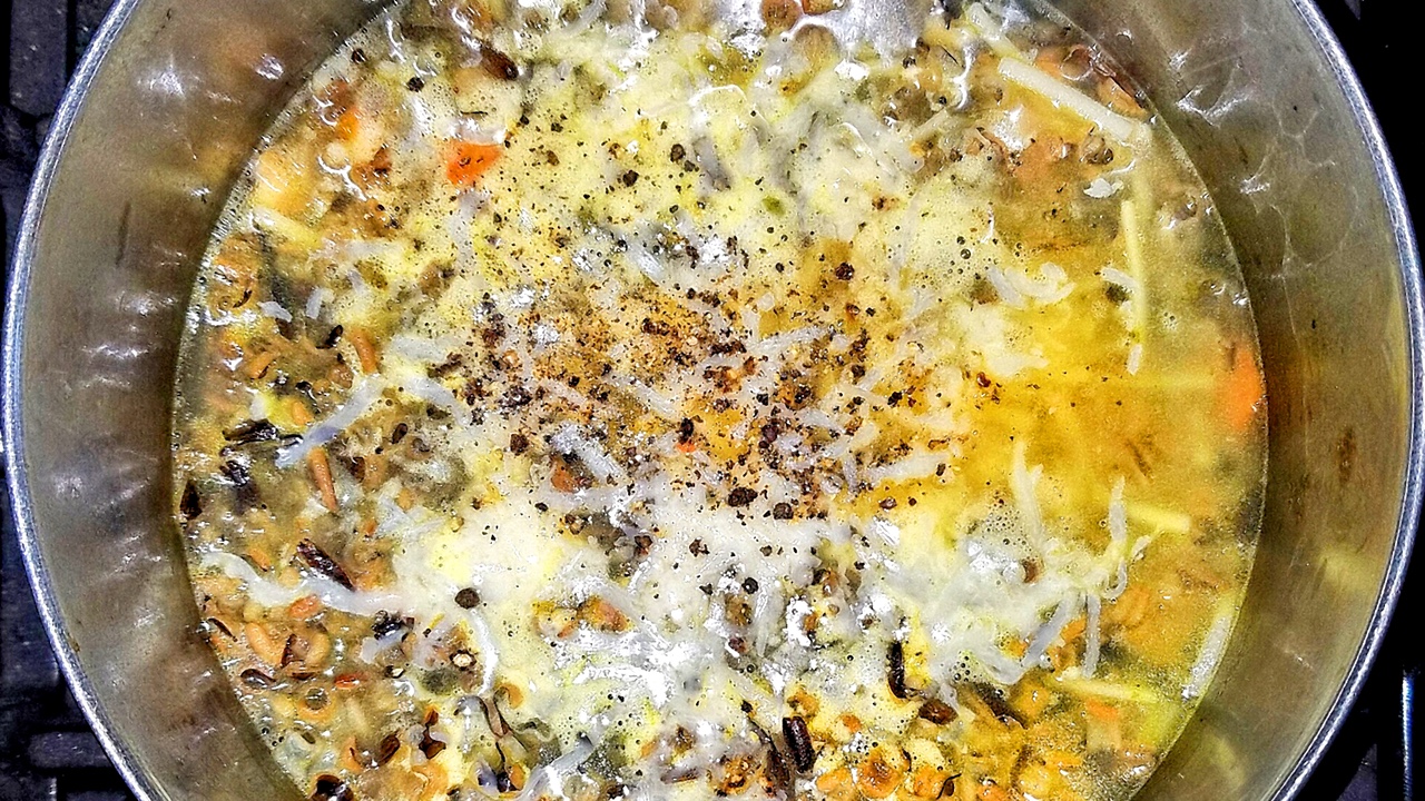 Chicken wild rice soup