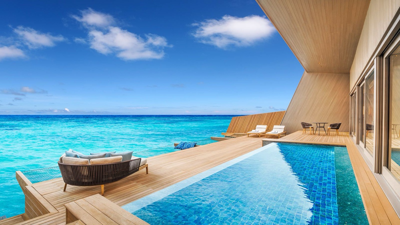 Water Pool Villa at The St. Regis Maldives Vommuli Resort