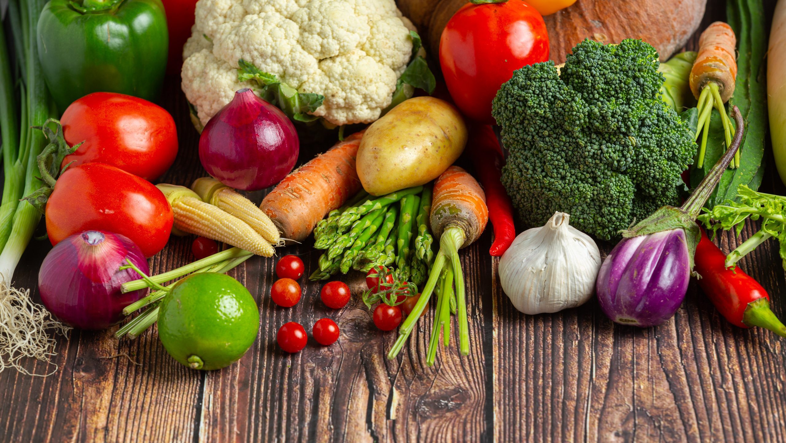 healthy vegetables on wooden table,World food day