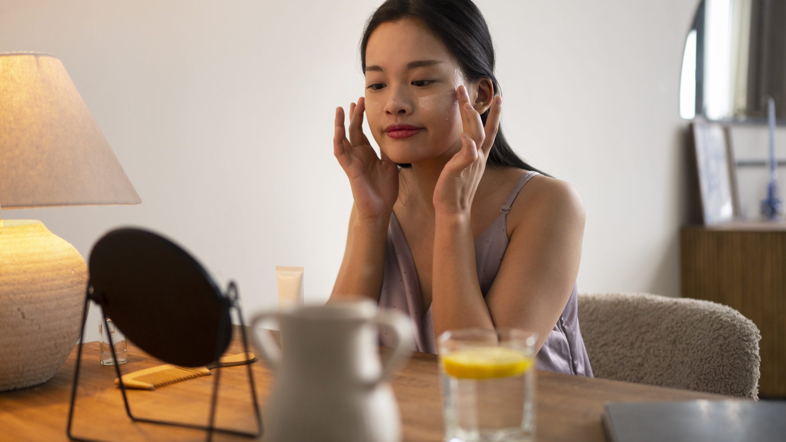 Bedtime Skincare medium-shot-woman-practicing-selfcare-scaled