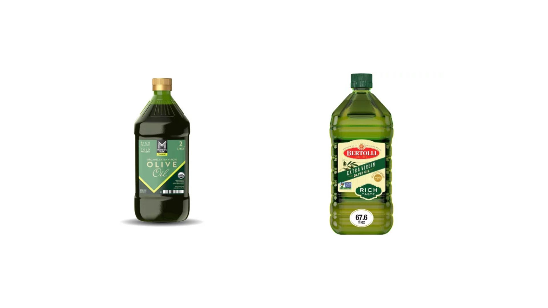 Member's Mark Organic Extra Virgin Olive Oil vs. Bertolli Extra Virgin Olive Oil