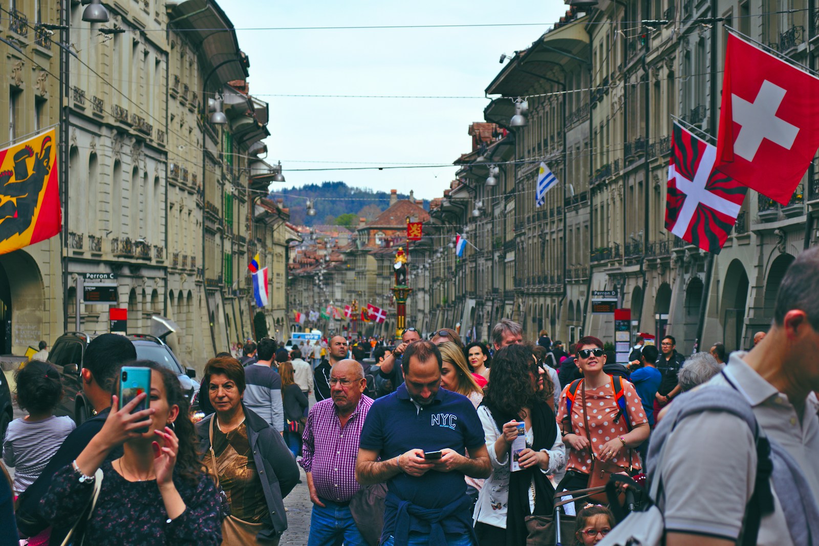 people walking on street during daytime