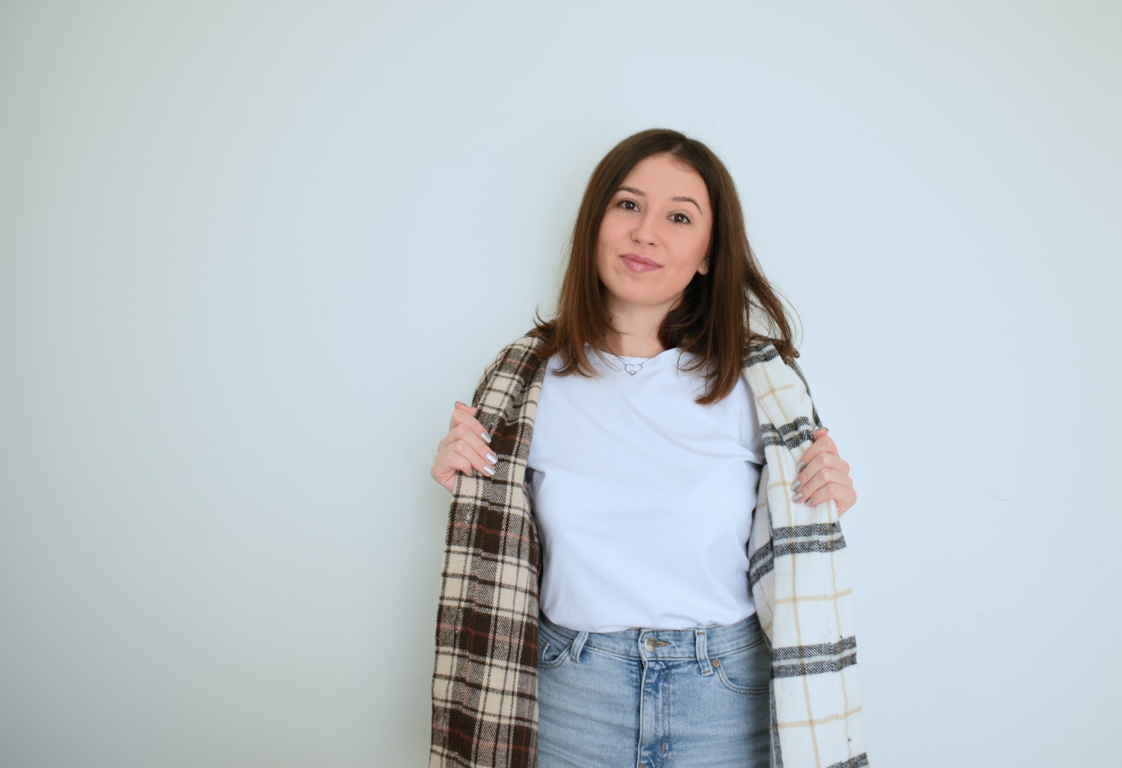 a person posing for a picture