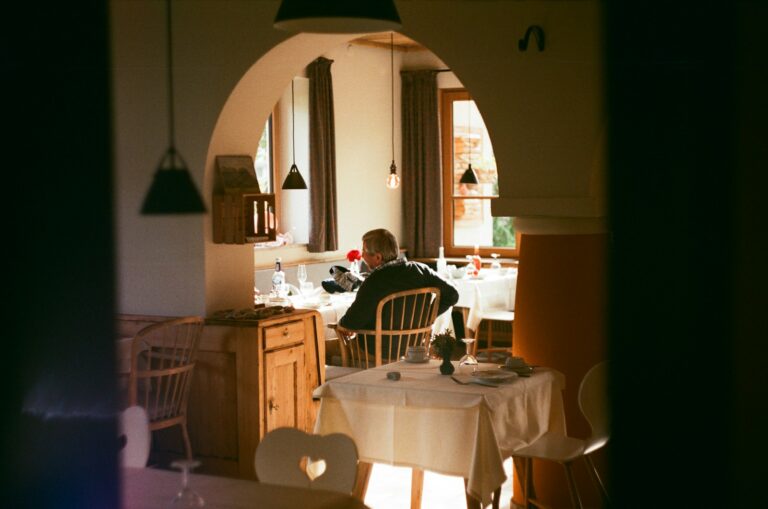 people sitting on dining table