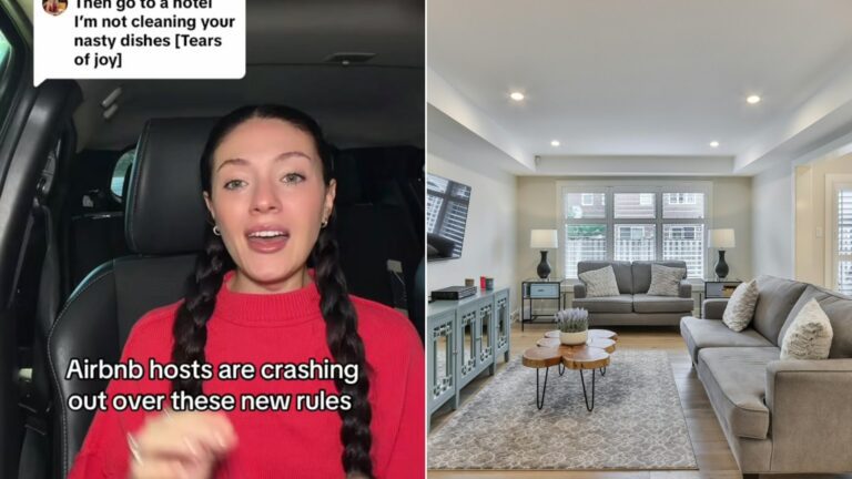Cozy vacation rental living room with sofa and coffee table