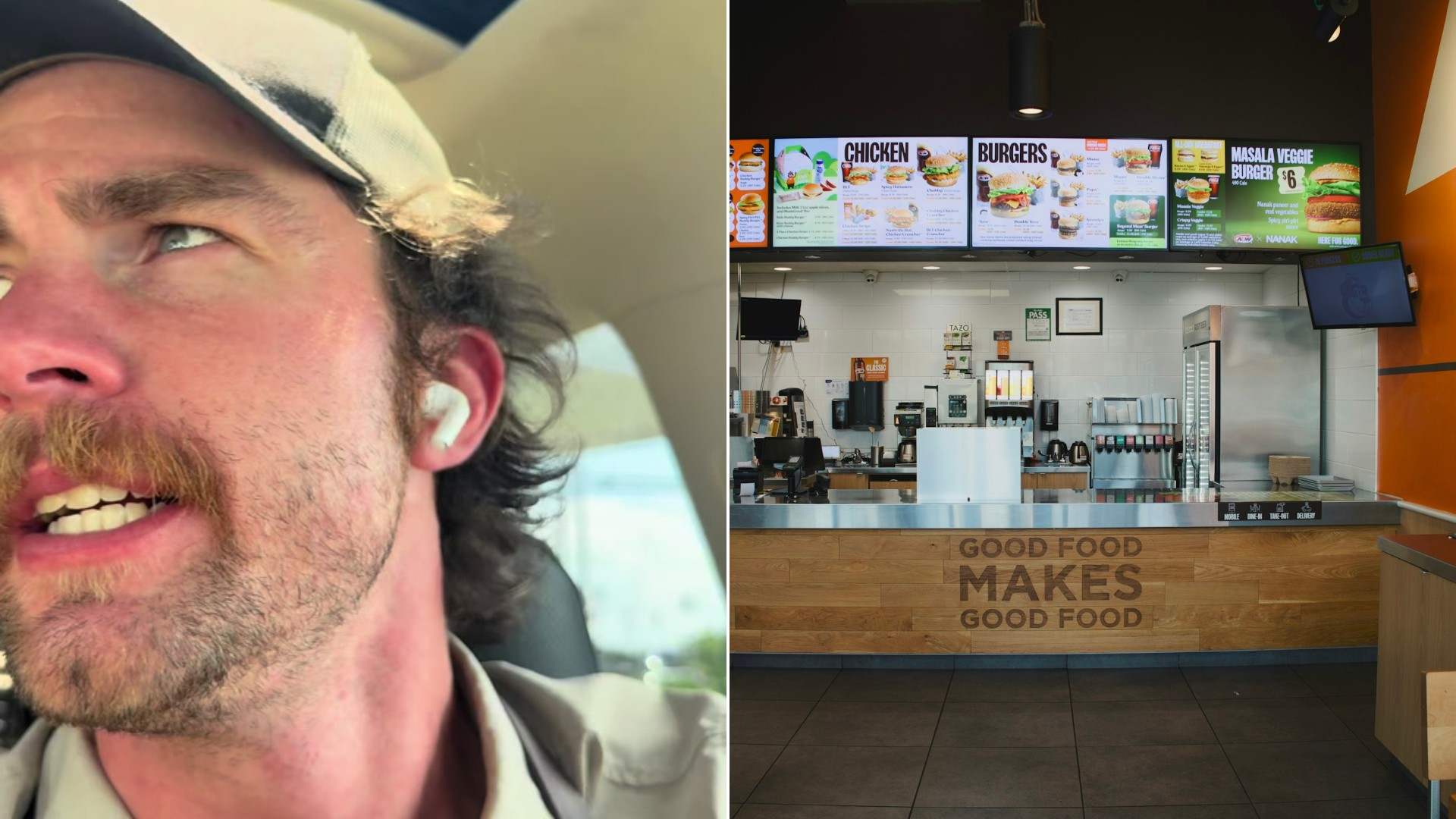 Cover image from @grant_f_oster's TikTok about a self-serve kiosk tip prompt