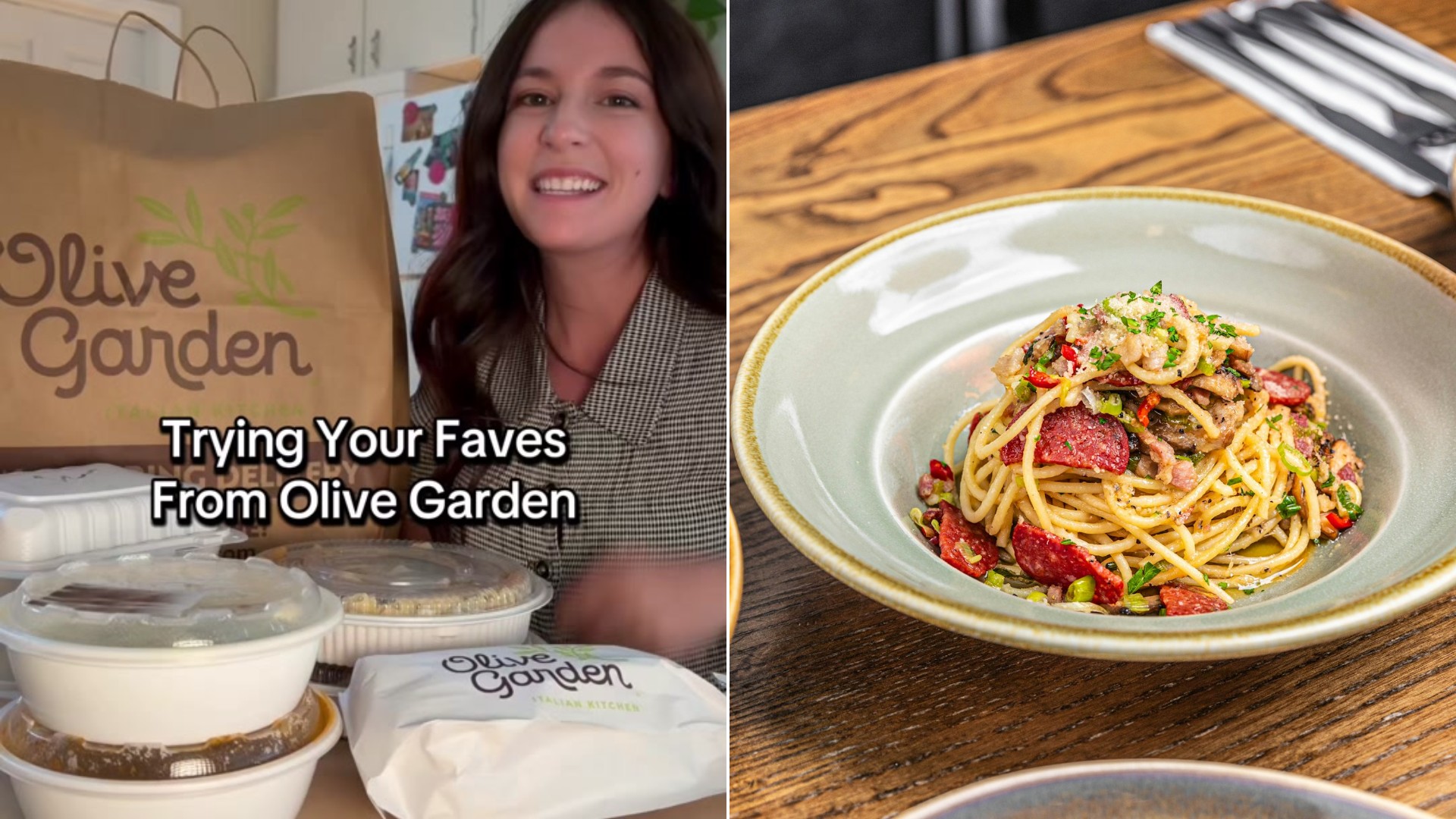 Woman Goes Back to Olive Garden for the First Time in Fifteen Years After the Internet Told Her She Ordered Wr