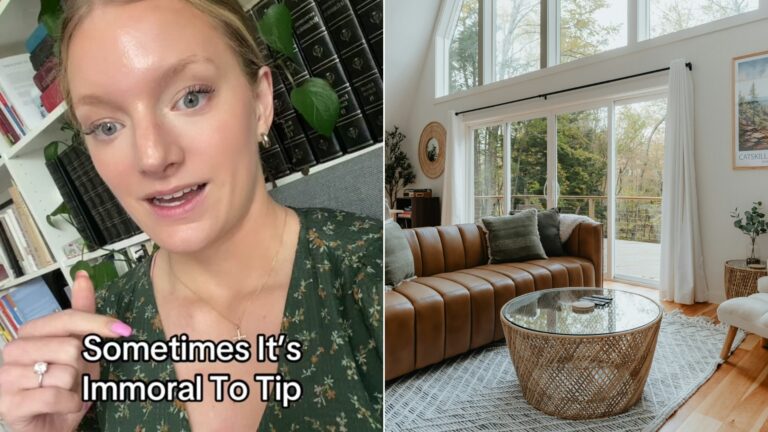 Woman Says It Is Immoral to Tip in Certain Situations After an Airbnb Host Sent a Message Telling a Guest They