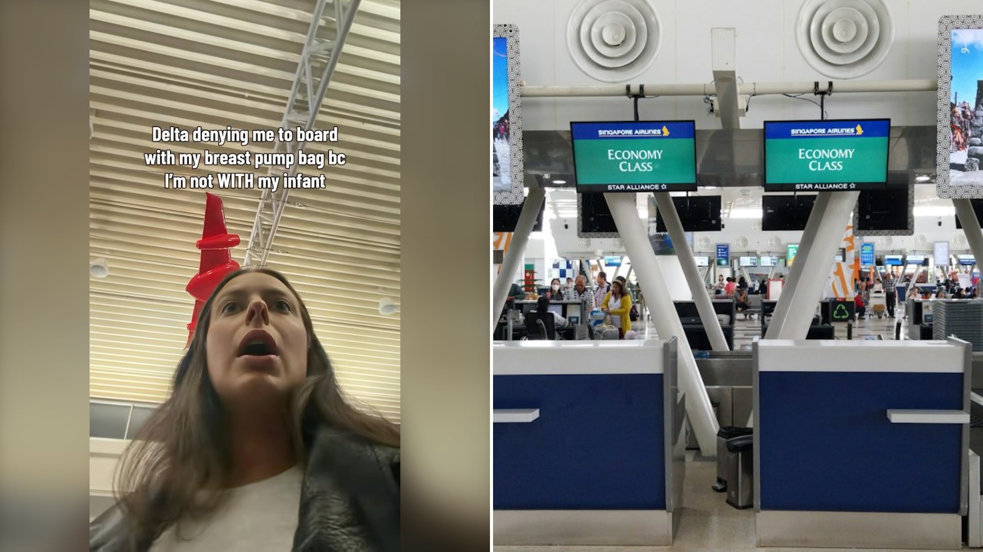 Delta Agent Told a Nursing Mom Her Breast Pump Bag Did Not Count Because Her Baby Was Not on the Flight and Made Her Check a Bag