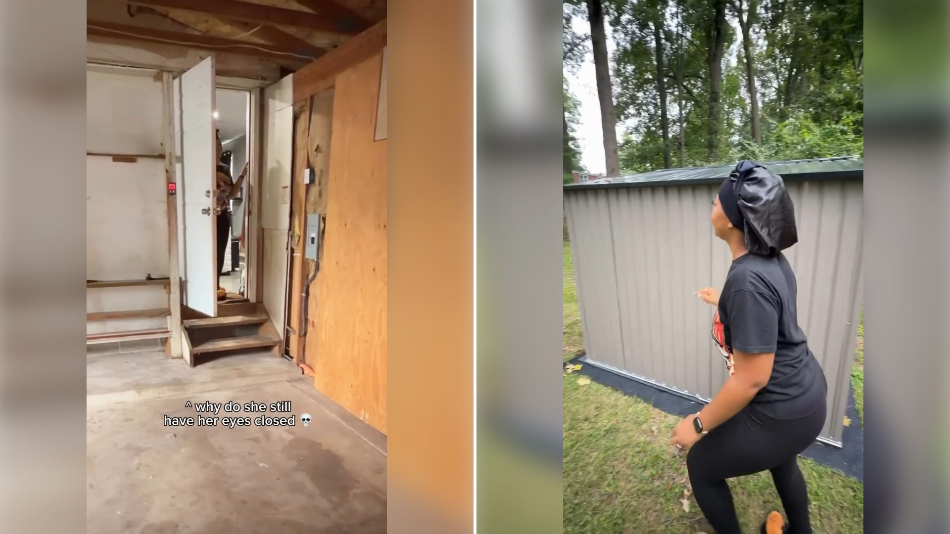 Two stills from an Instagram reel by @kcxdest.