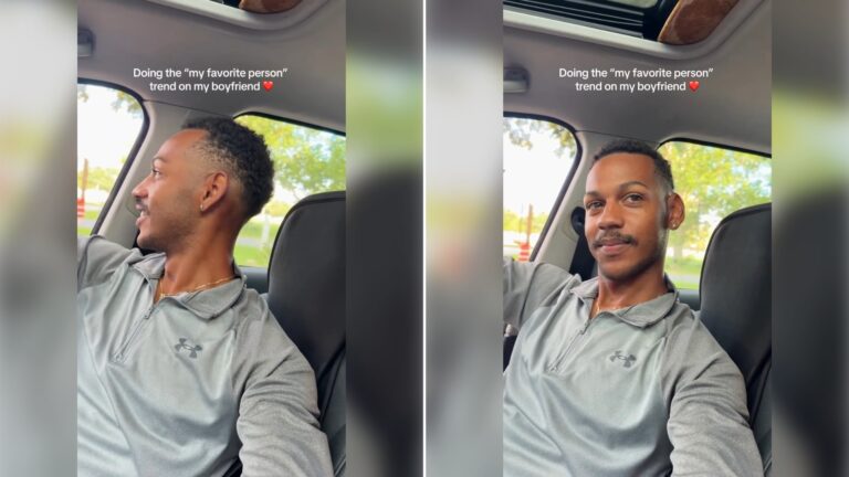 Two stills from an Instagram reel by @haleyndavante.