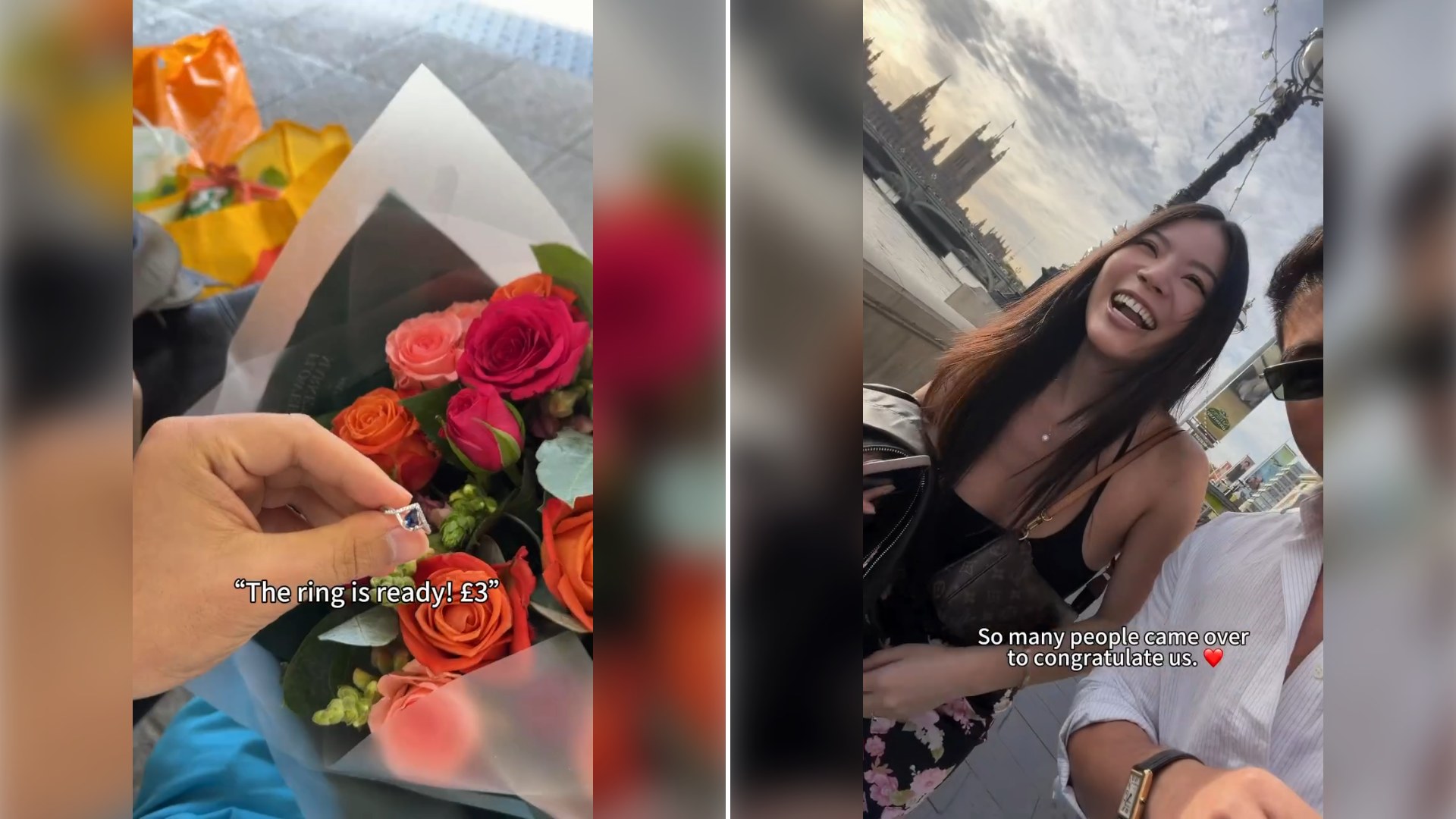 Two stills from an Instagram reel by @mnick_1116.
