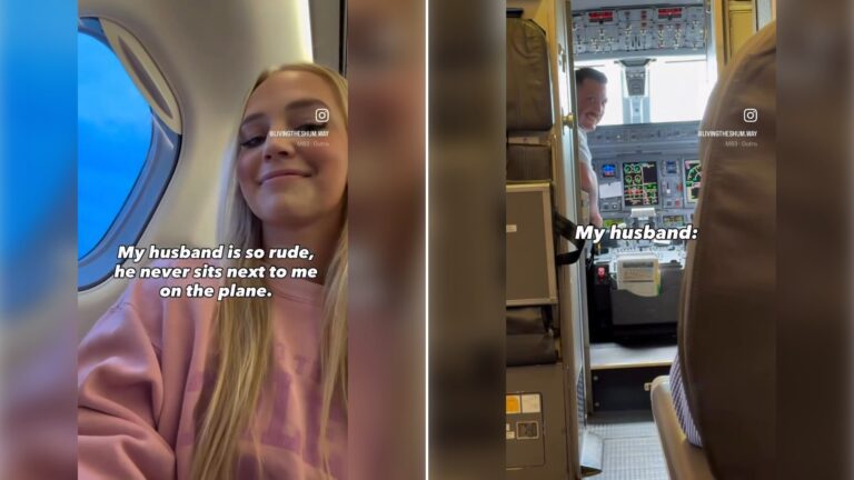 Two stills from an Instagram reel by @livingtheshum.way.