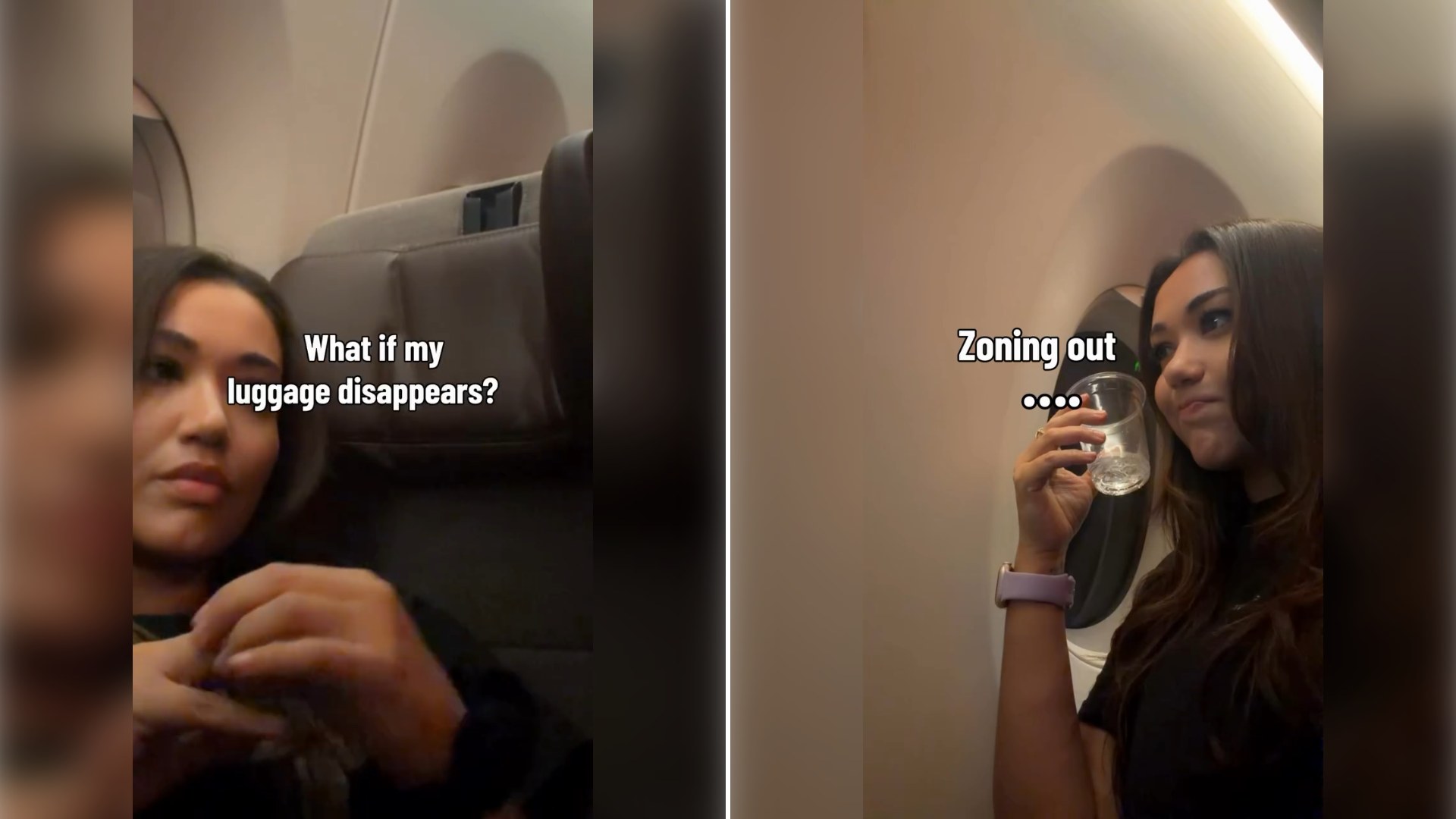 Two stills from an Instagram reel by @chrystalandanjum.