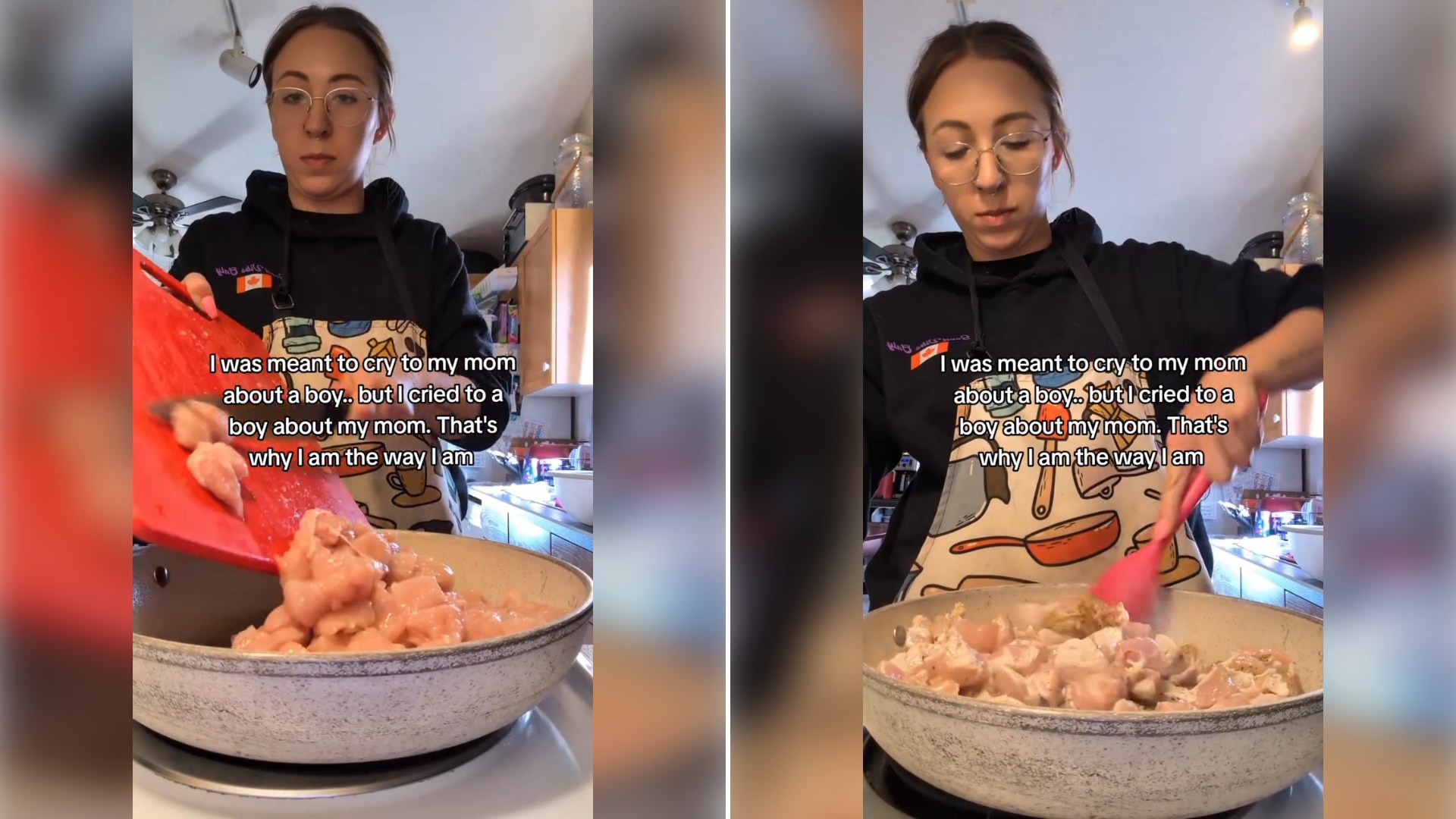 Two stills from an Instagram reel by @gardenmamahay_.