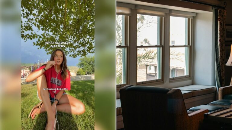 Left: cover still from an Instagram reel by @annieafter_. Right: a window seat in a sunlit room (Unsplash photo by Zoshua Colah).