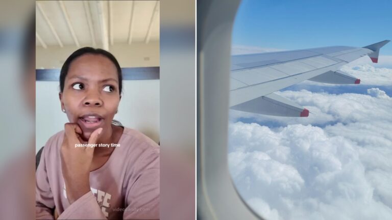 Cover of @cloudsurferandy7's TikTok video beside an Unsplash photo by Medad Media of an airplane wing above white clouds