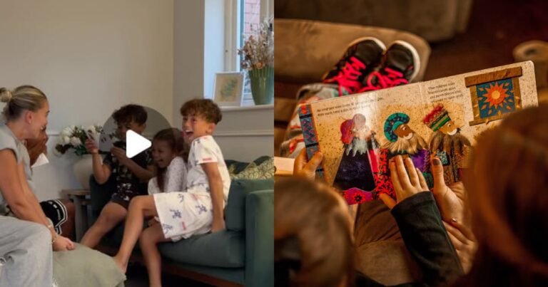Children reading together